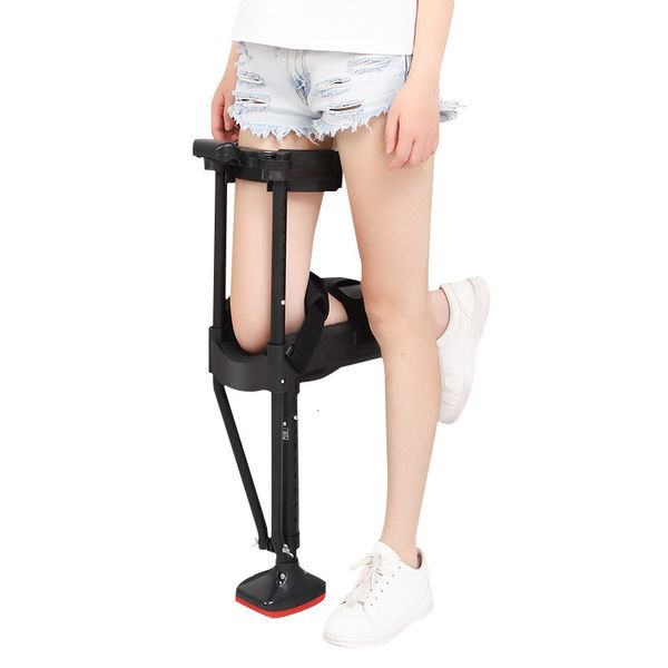 Altri articoli per la salute e la bellezza Supporto Free Walking Knee Walker SingleLeg telescopico Assisted Stick Hands Free Crutch Leg Support 230614