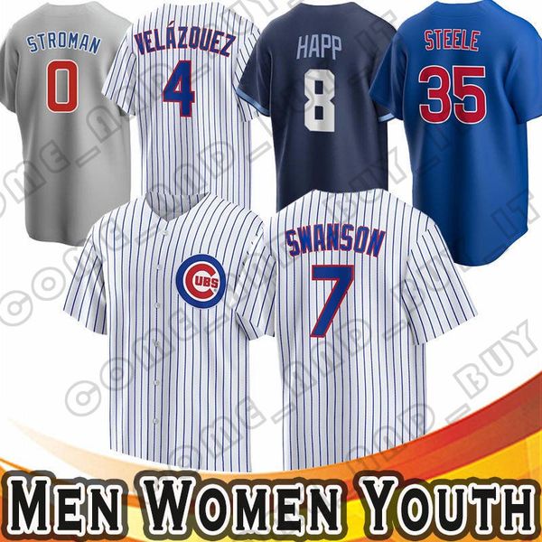 7 Dansby Swanson 5 Christopher Morel Baseball Jersey 23 Marcus Stroman Cody Bellinger Ian Happ Marcus Stroman Justin Steele Cubs Kyle Hendricks Seiya Suzuki Sabedoria