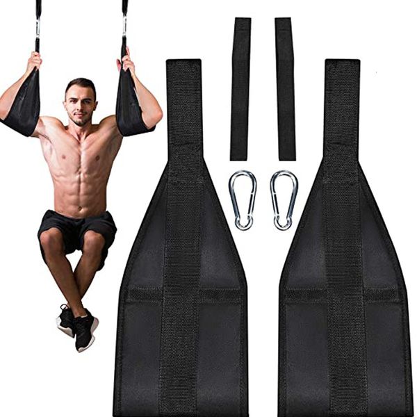 Barre orizzontali AB Cinghie per imbracatura Sospensione Pull Up Cintura appesa pesante Supporto per l'allenamento muscolare Sollevamento delle gambe Esercizi Attrezzature per il fitness per la palestra domestica 230615