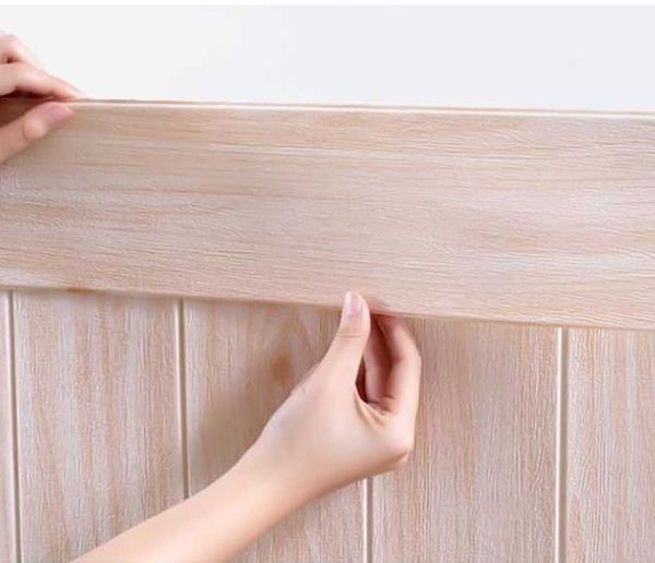 Neue 11*70 cm Wand Rand Streifen Aufkleber Selbst Klebe Wasserdichte Baseboard Ecke Taille Linie Aufkleber Tapete Bordüre hause Dekorationen