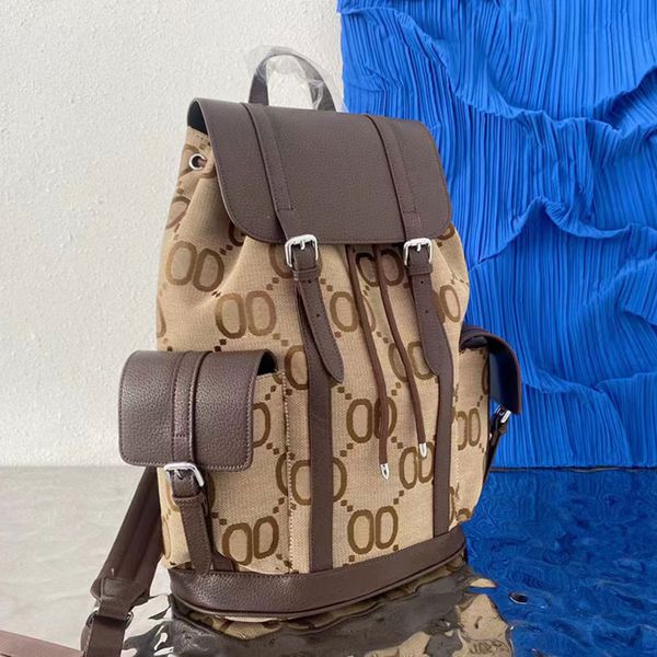 Backpack Designer di lusso Fashion Bag Bag Brand Brand Borse Spallacci a doppia spalla di grande capacità Uomini Donne Lettera Outdoor