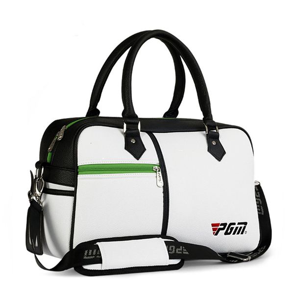 Sacche da golf Borsa da 1pc Abbigliamento Uomo Donna Scarpe Confezione Scatola a forma di grande capacità Doppio ponte 5 colori Rosso Blu Arancione Bianco Per golfista 230616