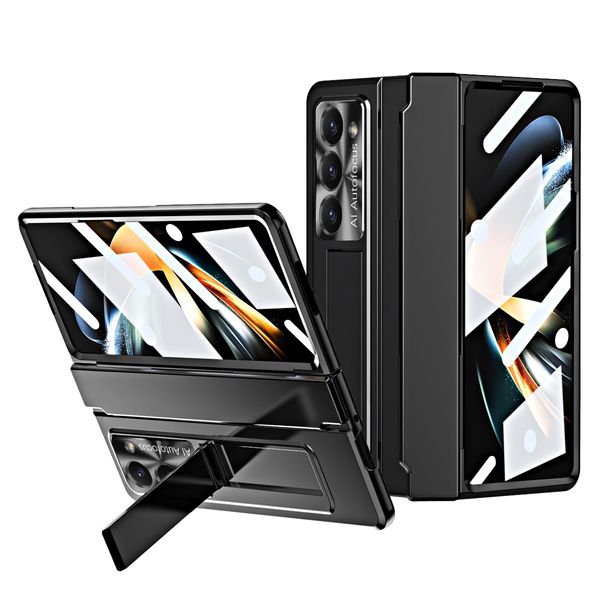 Armor Rugged Cases für Samsung Galaxy Fold 5 Hülle Stiftschlitz Ständer Scharnier Schutzfolie Bildschirmabdeckung