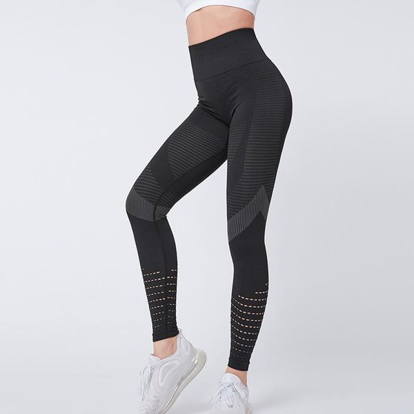 Pantaloni da Yoga Pantaloni da donna Fitness Vita alta Sollevamento anca color pesca Pantaloni dimagranti Pantaloni sportivi da corsa Leggings femminili Abbigliamento da palestra