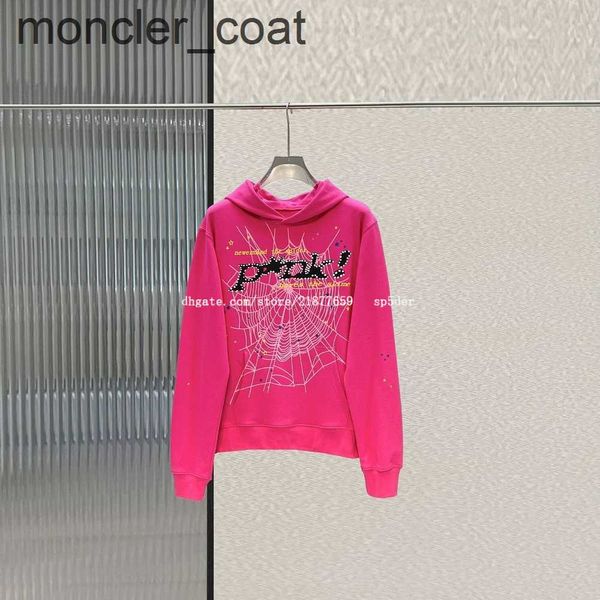 Mens Plus Boyut Hoodies Sweatshirts Pembe Erkekler 555 SP5DER Örümcek Hoodies Tasarımcı Hoodie Tasarımcı Sweatshirt Siyah Street Giyim Erkekleri Hoodies Sweater 100 Cotbaqebaqe