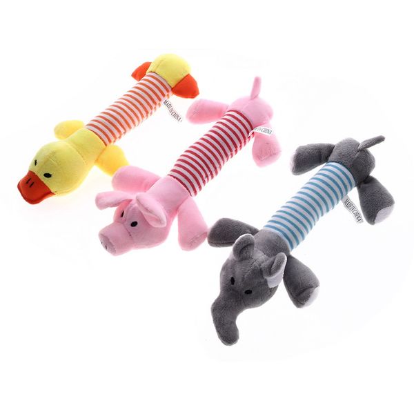 Brinquedo de pelúcia fofo para cães mastigar guincho para animais de estimação para cães chihuahua yorkie cachorro brinquedo de som treinamento brinquedo interativo produto para animais de estimação 3 designs