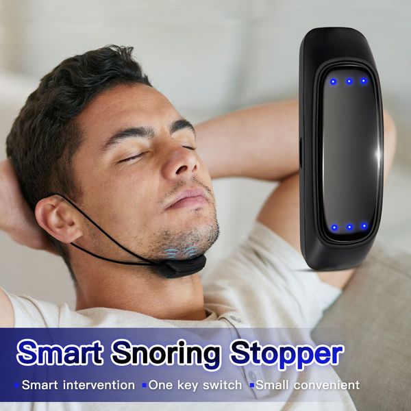 Массагер с массажером Smart Antiping Device Ems Pulse Stop Portable Commory Sleep Well Health Care Ad Aid USB 230615