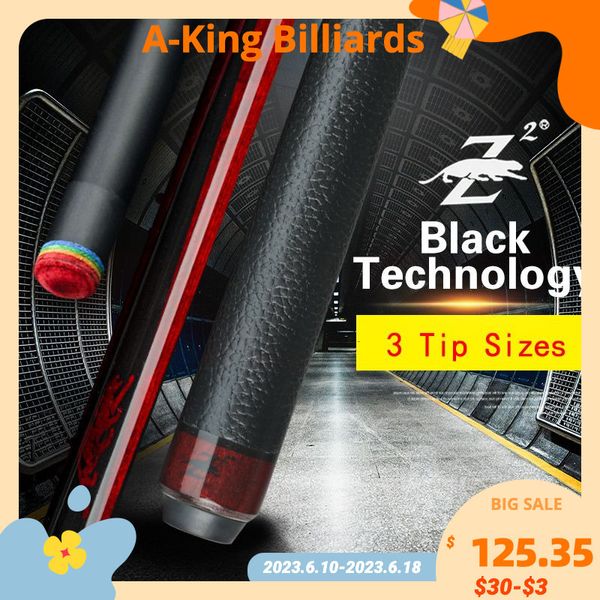 Acessórios de Bilhar Chegada PREOAIDR KING Fibra de Carbono Taco de Bilhar Rainbow Tip Maple Technology Shaft Uni loc Joint 230616