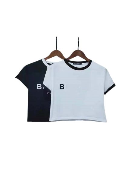 BM Дизайнерские футболки с короткими мужчинами Top Men Tees Женская мода мода с короткими рукавами.