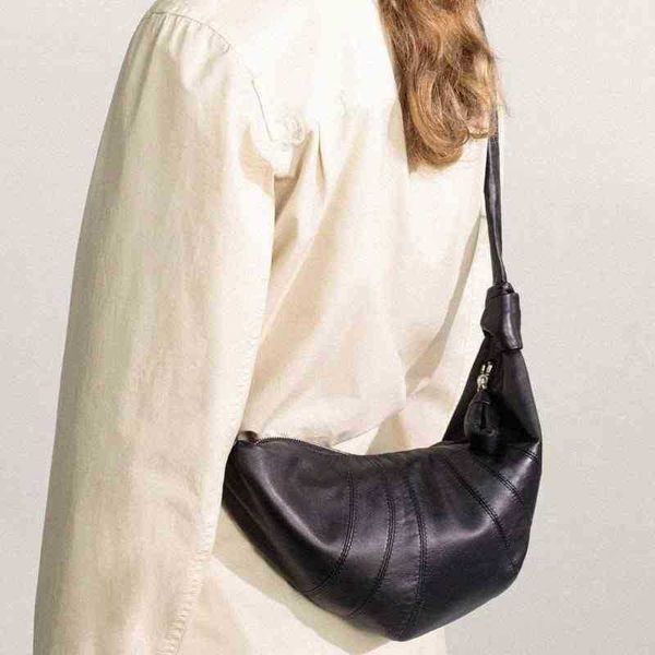 Omuz çantaları bayan tasarımcı çanta deri çanta boynuz çanta hamur tatlı çantaları deri koltuklu kadın tasarımcılar crossbody göğüs bel paketleri 220623