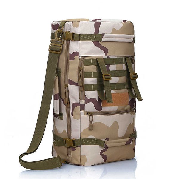 2023 50l Bergsteigen Outdoor-Militärrucksack Sport wasserdichte Tasche 514