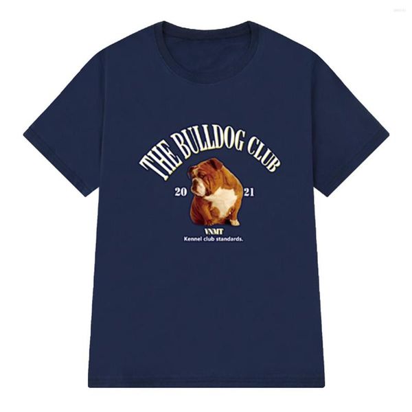 Magliette da uomo LACIBLE Fashion Streetwear Puppy Graphic Tee Shirt Harajuku Casual Cotton Top a maniche corte Estate Uomo Donna Drop