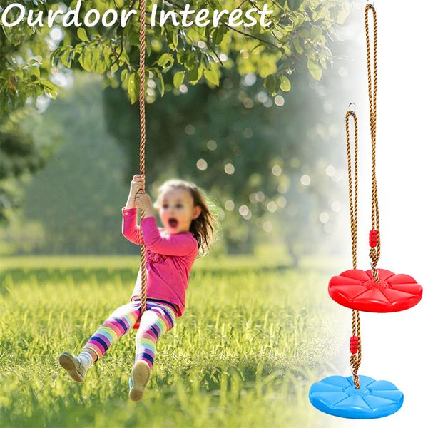 Altri Articoli Sportivi Corda da Arrampicata Altalena con Sedile a Disco Nodo Set Scaletta per Bambini All'aperto Albero Cortile Parco Giochi Zip Line 230615