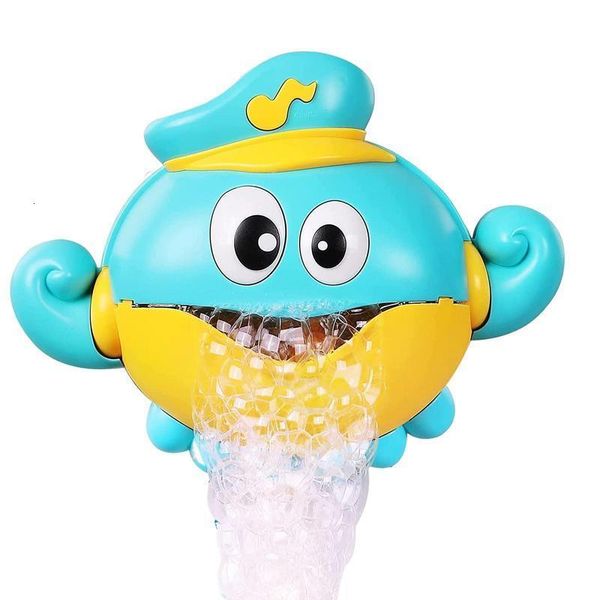 Giocattoli da bagno Bubble Octopus Baby Shower Toy Interessante Baby Shower Produttore di bolle Piscina Piscina Macchina per sapone da bagno Giocattolo da bagno per bambini 230615