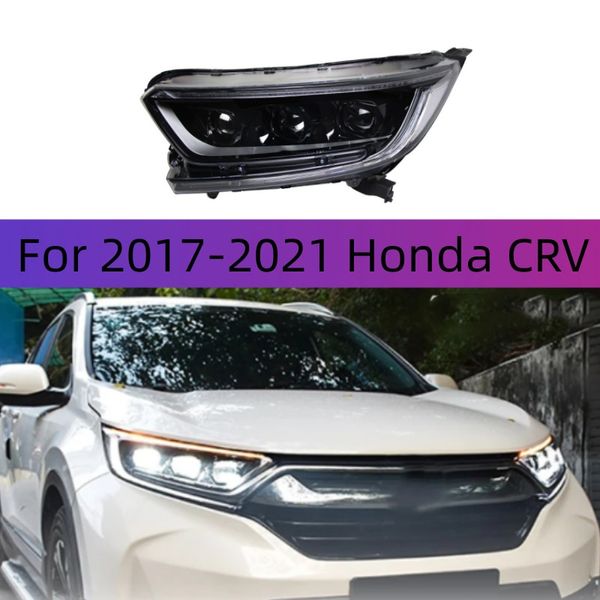 Car Styling per 20 17-20 21 Honda CRV Gruppo ottico LED DRL Lente laser Segnale di svolta dinamico Accessorio automatico