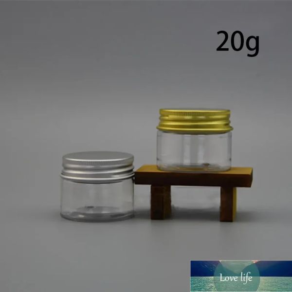 Mode Kunststoff Lotion Flasche Kosmetische Batom Creme Verpackung Glas Nachfüllbare Pille Kapsel Behälter 20g 25g 30g 50g Transparent