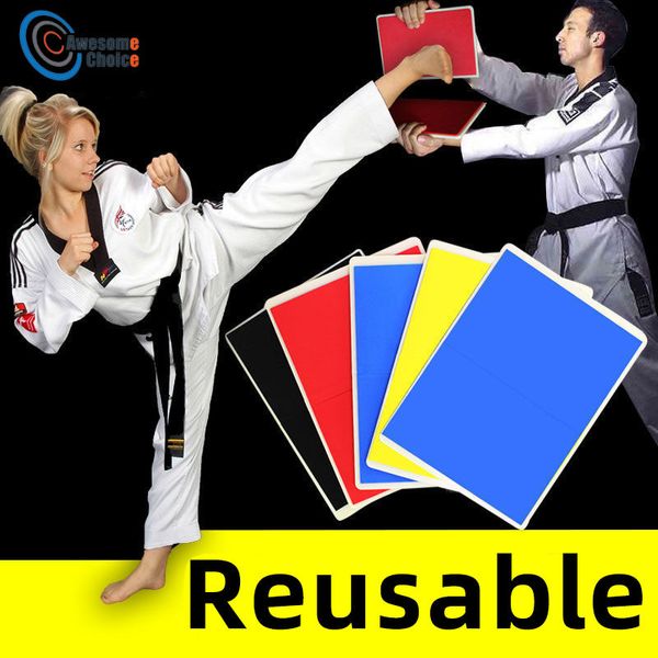 Martial Arts Herbruikbare Break Board Wesing voor Training Taekwondo Rebreakable Kicking Performance 230616