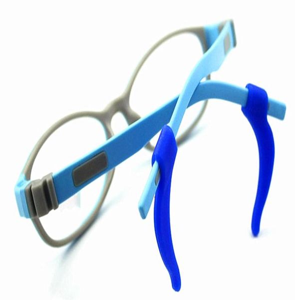 2021 NUOVI 11 colori Supporto per asta in silicone per occhiali con gancio per l'orecchio di qualità