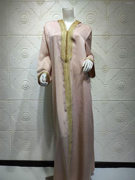 Roupas étnicas Vestido longo para mulheres muçulmanas Abaya Vestidos africanos para os mais recentes designs VestidoMuçulmano Hijab Muçulmano AB011