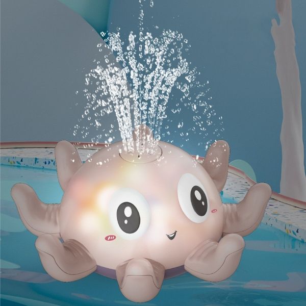 Giocattoli da bagno Illuminazione giocattoli da bagno per bambini giocattoli da vasca per bambini induzione sprint giochi d'acqua per bambini bagni piscine giocattoli di plastica 230615