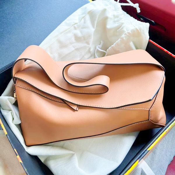 Top quality puzzle hobo Totes Leather Clutch Bag Womens mens Cross Body bag strap ascellare borsa fashion luxurys Designer Borse da viaggio all'ingrosso Borse a tracolla