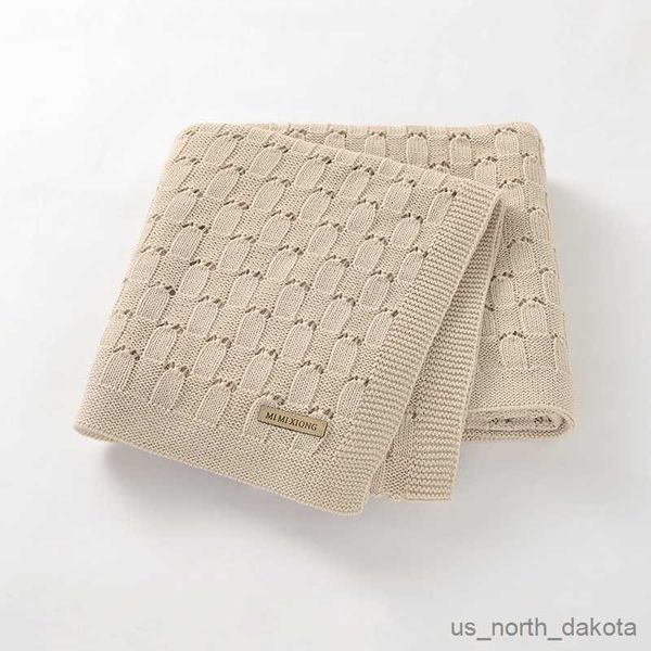 Decke Baby Decke Neugeborenen Gestrickte Infant Jungen Mädchen Kinderwagen Swaddle Wrap Super Weiche Kleinkind Kinder Bettwäsche Decke R230616