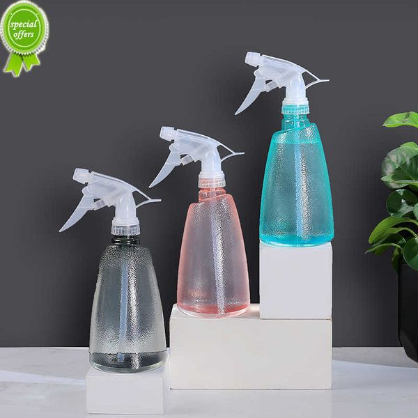 Neue 500 ml 3 Farbe Leere PP Hochdruck Spray Flasche Nachfüllbare Feinen Nebel Spray Flasche Gartenarbeit Bewässerung Haushalt Reinigung werkzeug