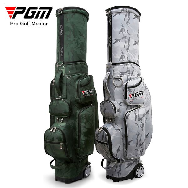 Golf Çantaları PGM Teleskopik Çanta Standart Paket Profesyonel Spor Çok Fonksiyonlu Su Geçirmez Seyahat Tekerleklerle Seyahat QB048 230616