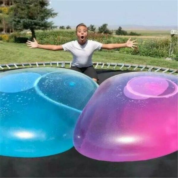 Outdoor-Spiele, Aktivitäten, 120 cm, Kinder-Blasenball, für Kinder, mit Wasser gefüllt, weicher Luftballon, Spielzeug, lustiges Partyspiel, Geschenk, aufblasbar, 230615