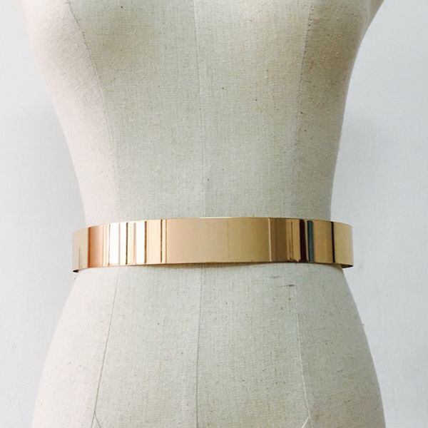 Altri accessori di moda Cintura regolabile in metallo argento dorato Cintura metallica da donna Cinture vintage Accessori per abbigliamento per bambini Cinture semplici da donna Harajuku 230615