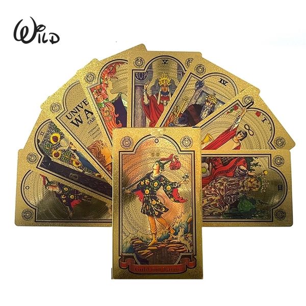 Aktivitäten im Freien Oraculos auf Spanisch Tarotkarten Tarot auf Spanisch mit Anleitung Tarot-Decks Brettspiel auf Spanisch Gold Tarot 230615