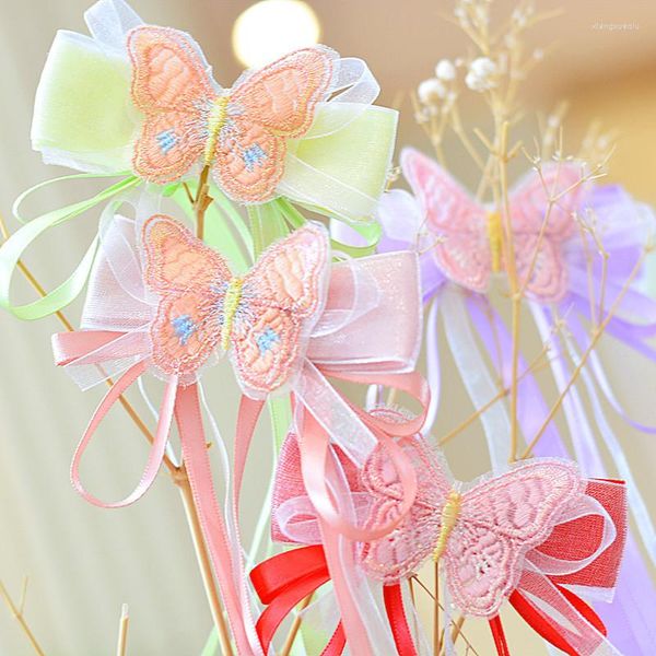 Accessori per capelli Stile cinese Dream Butterfly Nappa Forcine per capelli Cute Children Sweet Girl Clips Donna Barrettes Hairgrips