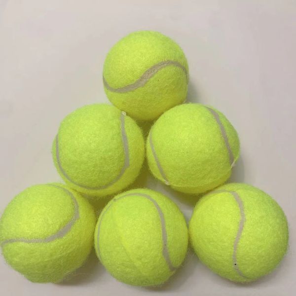 6pcs / Pack Dog Balls Pet Tennis Toy ball Lanciatore automatico Supporting Lancio rimbalzante Palla di ricambio