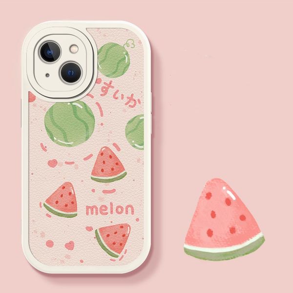 Custodia per telefono Watermelon 14 x Cute 12 Donna 13 Pro Premium Sense XL Silicone xsmax Anti Drop 7 Soft