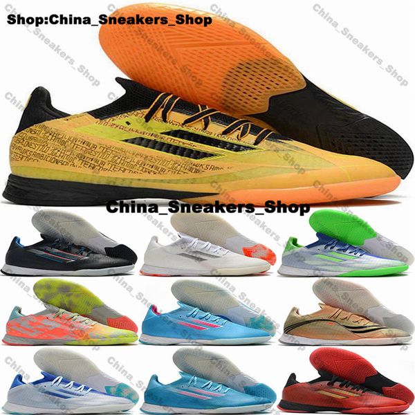 Scarpe da calcio X Speedflow IC IN Taglia 12 Tacchetti da calcio Scarpe da calcio per tappeto erboso indoor Eur 46 botas de futbol Scarpe Da Calcio Kid Us12 Bianco Us 12 Sneakers Uomo X-Speedflow