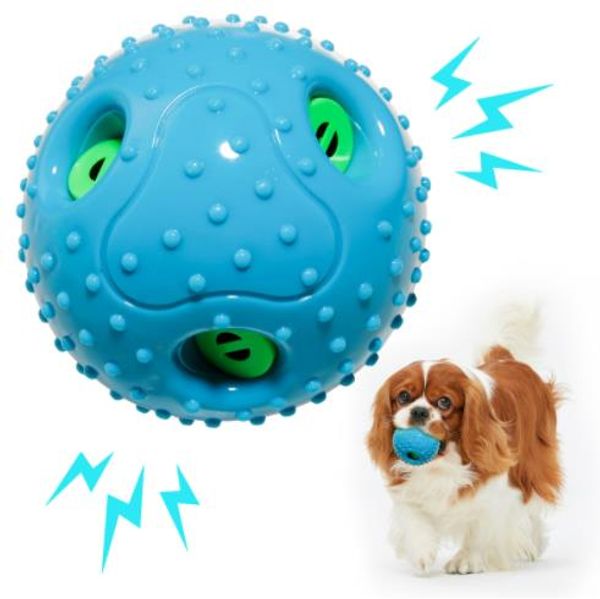 Novo animal de estimação vocal animal cão brinquedo bola molar diversão material tpr fábrica atacado brinquedos para animais de estimação
