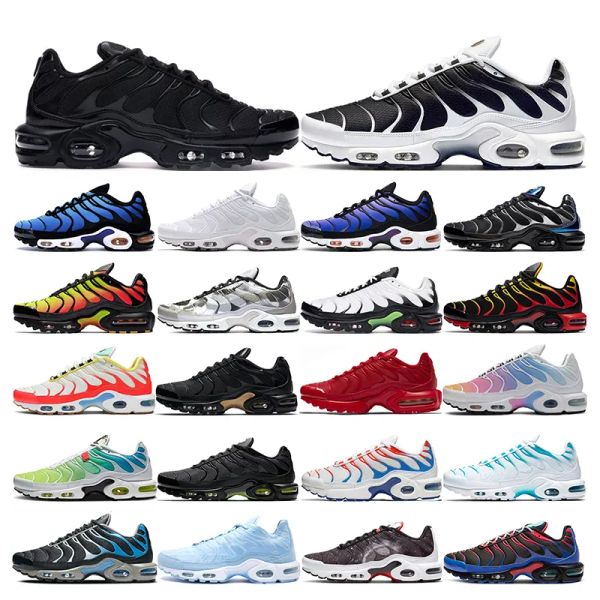 OG Running para homens leve respirável azul M821 branco preto atlético ao ar livre Tênis Tn Sports Shoes