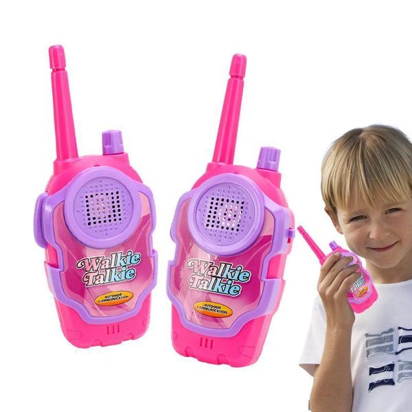 Игрушка Walkie Talkies for Kids Family Portable Wakey Talky 2peece Walkietalkies на открытом воздухе в походы по подаркам 230616