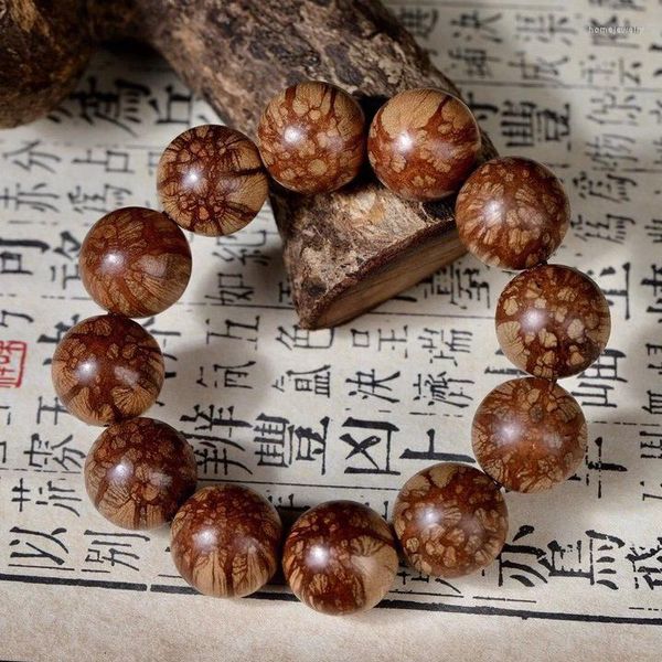 Strang weibliche Pflaumenblüte Knochen Dan 18mm13 Buddha Perlen Armband Hand String Menge Artefakt Großhandel chinesischen Stil