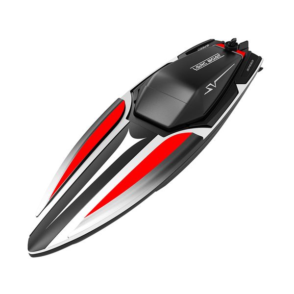 ElectricRC лодки LSRC B6 24G Высокоскоростная RC RC Racing Bait Boat Remote Control Radio Ship для детей 230616