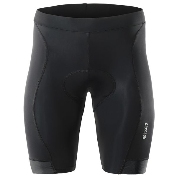 Intimo da ciclismo Gel Pad Ciclismo Pantaloncini da mountain bike Uomo Downhill MTB Mutande da bicicletta Summer Quick Dry Pantaloncini intimo nero 230616