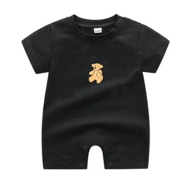 Stilista Pagliaccetti in cotone Tute Stampa tute di marca di lusso a maniche lunghe tute per neonati vestiti per bambini 0-24 mesi