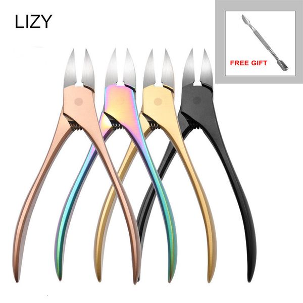 Rasoi per calli LIZY Tagliaunghie per olecrano Pinza speciale per unghie incarnite per scanalature per unghie spesse Strumento per manicure per taglierina per cuticole per calli in acciaio inossidabile 230616