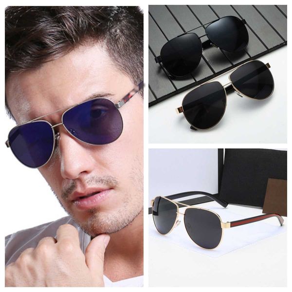 Sonnenbrille Männer Mode Frauen Sonnenbrille Designer Brillen Rahmenlose Rechteck Buffalo Horn Sonnenbrille UV400 Evidence Brille