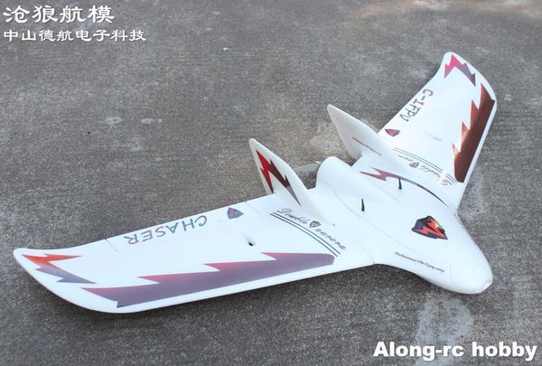 Aereo RC elettrico Aereo RC Flywing C1 Versione di aggiornamento C1 B C1B Chaser 1200mm Apertura alare EPO Flying Wing FPV Modelli di aeroplani KIT PNP set 230616