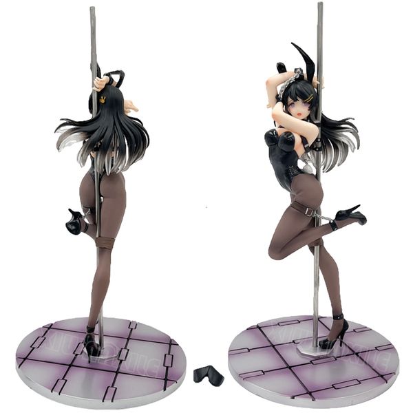 Action Toy Figure 34cm Rascal non sogna di Bunny Girl Senpai Anime Figure Senpai Mai Sakurajima Action Figure Modello da collezione Doll Toys 230616