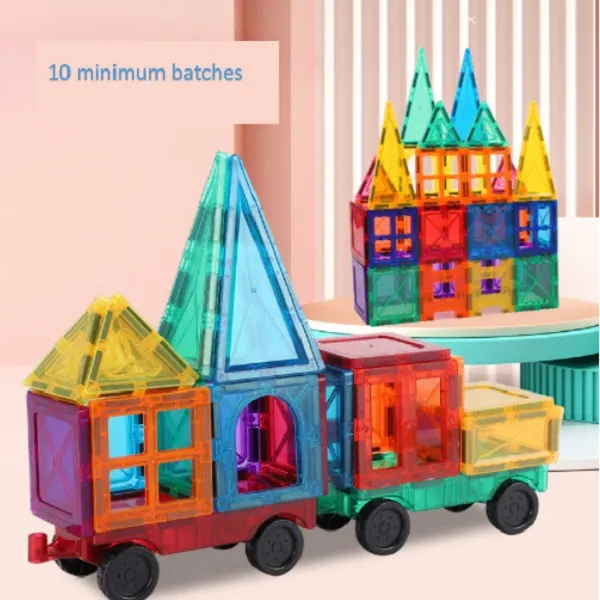 Pezzo magnetico Pezzo sciolto Assemblaggio supplementare Puzzle Puzzle Toy Building Block Magnetic Building Block Magnete per bambini