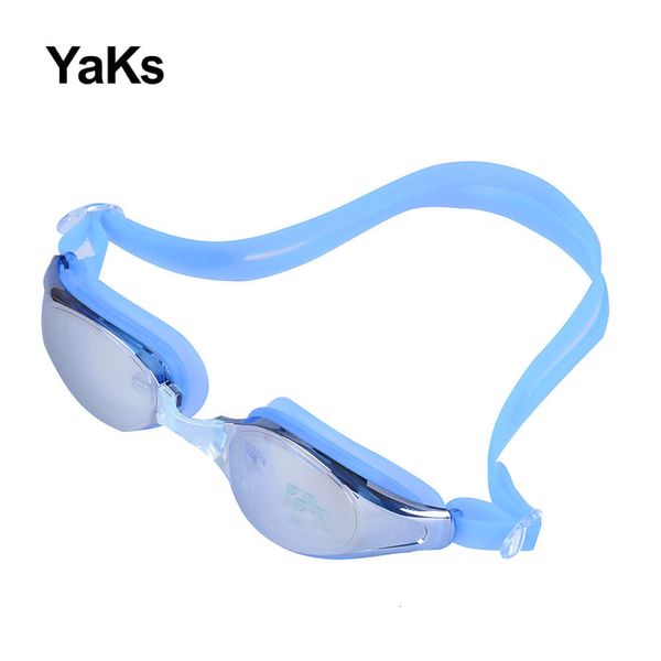Schutzbrillen YaKs Marke Professionelle Silica Gel Tauchbrille Beschichtung Wasserdichte Anti-Fog-Schwimmbrille Wettbewerb Schwimmbrille 230616
