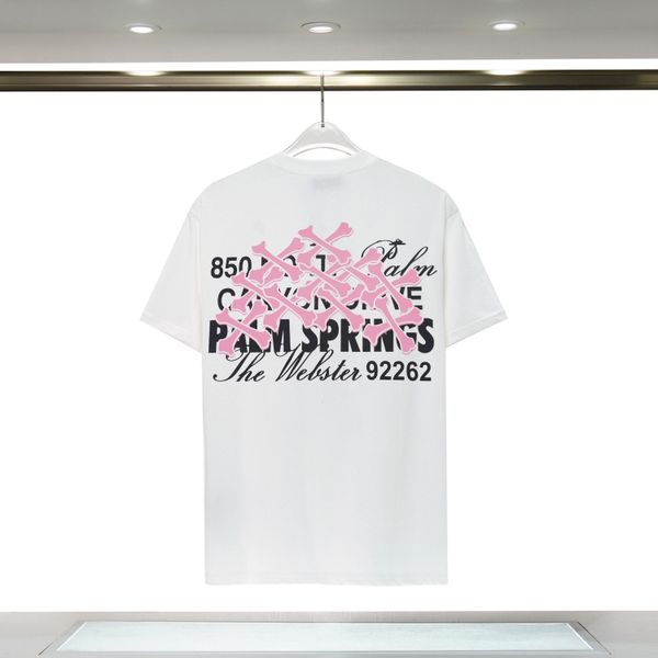 2023 Designer Stylist T Shirts Moda Masculina Rainbow Letter Print T-Shirts Masculina Feminina de Manga Curta Hip-Hop Streetwear Camiseta de Algodão Tamanho Asiático Roupas S-3XL