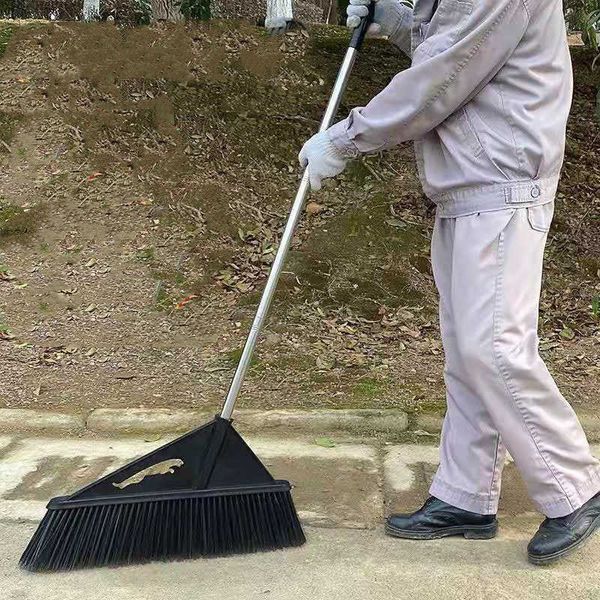 Vassouras Pás De Pó 50cm Vassoura De Pó Jardim Esfregão Esfregão Mão Ferramentas De Limpeza Doméstica Escova Varrer Coletor De Lixo Armazém Fábrica Catadora Mágica 230617